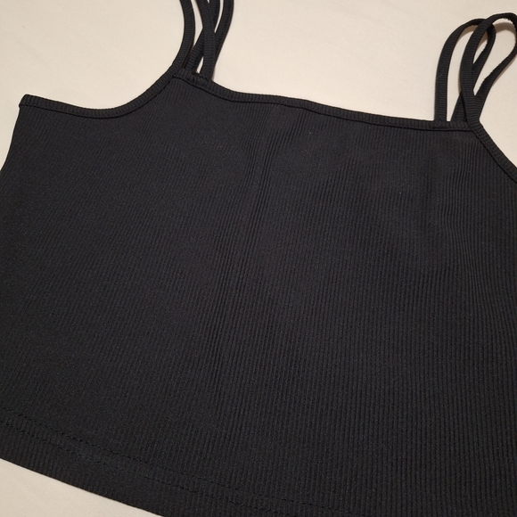 Black Women's Camisole Top - Picture 2 of 5